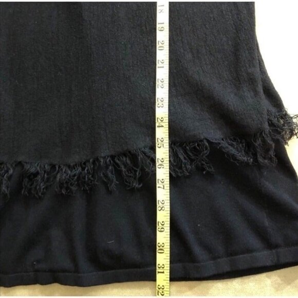 Theory Jurinzi Fringe linen/viscose sweater knit dress xs - Picture 4 of 8